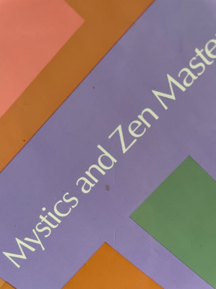 Mystics and Zen Masters, by Thomas Merton