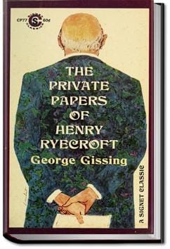 The Private Papers of Henry Ryecroft, by George Gissing